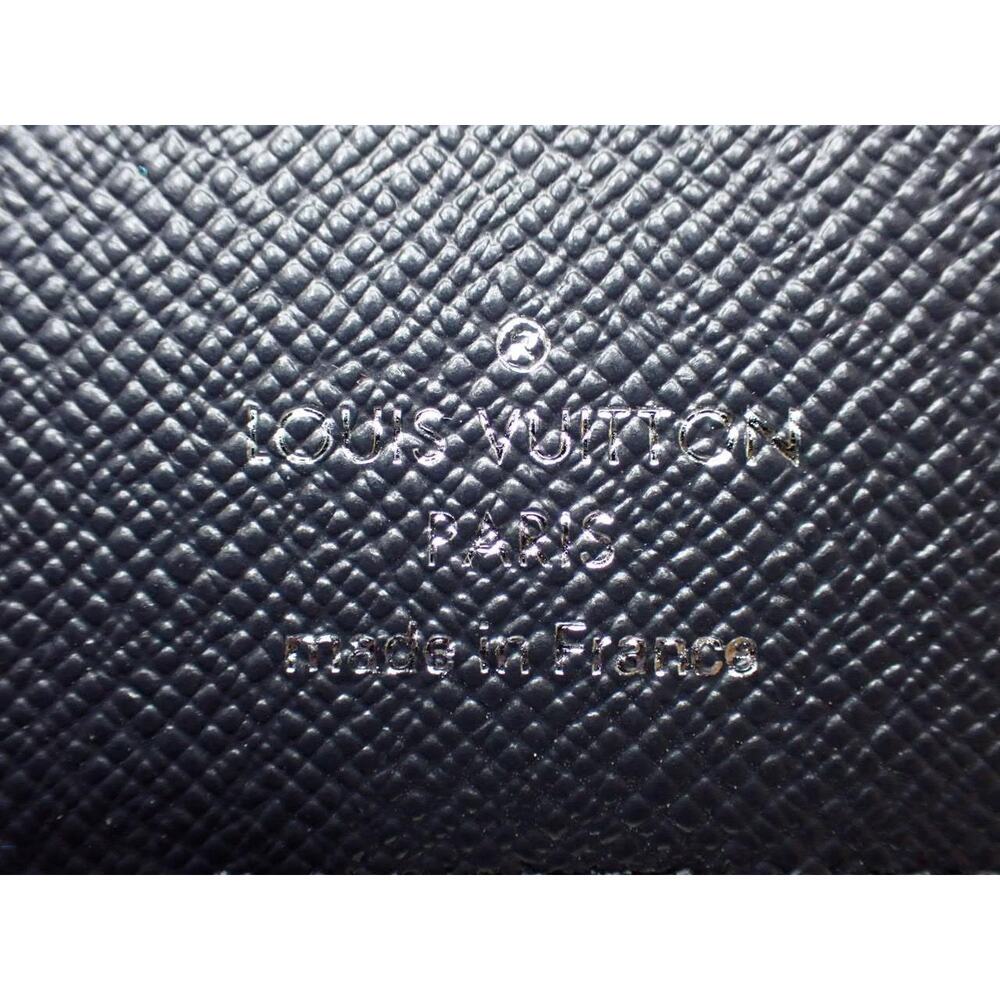 Louis Vuitton Chapman Pocket Organizer wallet Monogram LV Rhino Navy Blue w/box - Picture 10 of 12